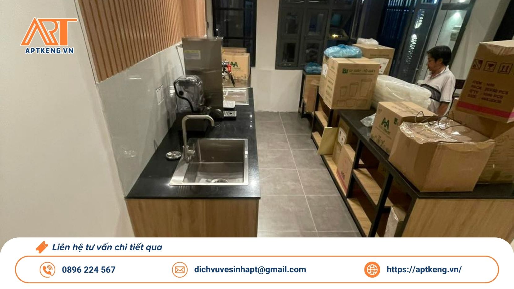 Quy trình chuyển nhà trọn gói tại APT KENG